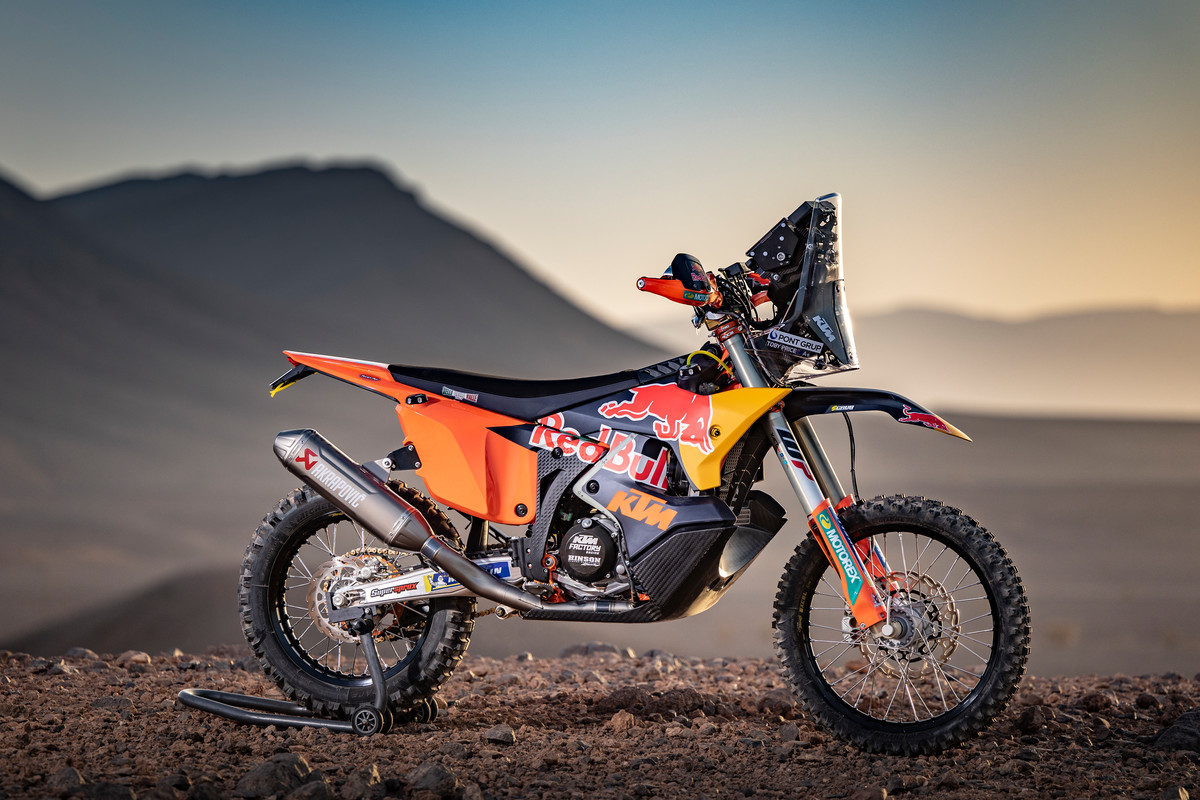 OKR Moto Vám odhaľuje prototyp nového motocykla 2023 KTM 450 RALLY
